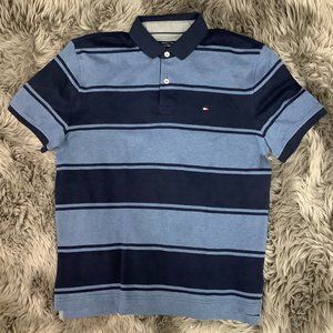 Tommy Hilfiger | Men's T-Shirt | Stripes | Blue